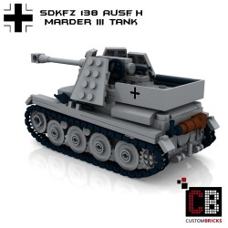 Panzer SdKfz 138 - Marder 3 - Bouwinstructies