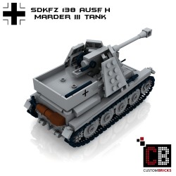 Panzer SdKfz 138 - Marder 3 - Bouwinstructies