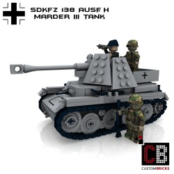 Panzer SdKfz 138 - Marder 3 - Bouwinstructies