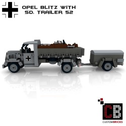 Opel Blitz with SD Anhänger 52 - Building instructions