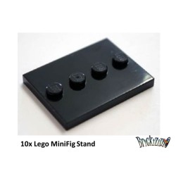 Lego MiniFig Stand - Set of 10