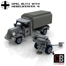 Opel Blitz Opel Blitz mit Nebelwerfer 41 - Bauanleitung