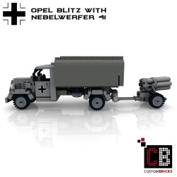 Opel Blitz with Nebelwerfer 41 - Building instructions