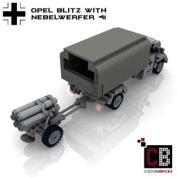 Opel Blitz Opel Blitz mit Nebelwerfer 41 - Bauanleitung