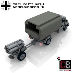 Opel Blitz with Nebelwerfer 41 - Building instructions