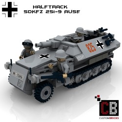 SdKfz 251-9 Ausf.C  Schützenpanzerwagen - Bauanleitung