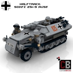 SdKfz 251-9 Ausf.C  Schützenpanzerwagen - Building instructions