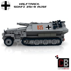 SdKfz 251-9 Ausf.C  Schützenpanzerwagen - Bauanleitung