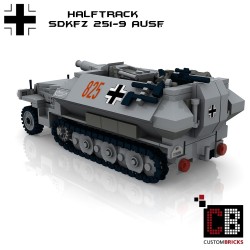 SdKfz 251-9 Ausf.C  Schützenpanzerwagen - Building instructions