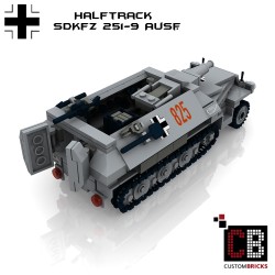 SdKfz 251-9 Ausf.C  Schützenpanzerwagen - Building instructions