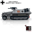 SdKfz 251-1 Ausf.C armored tank - Building instructions