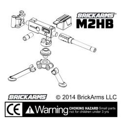 BrickArms M2HB mit Tripod