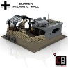 Duitse bunker met Flak 36 & Panzer IV - Bouwinstructies