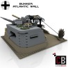 Duitse bunker met Flak 36 & Panzer IV - Bouwinstructies