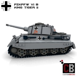 Panzer PzKpfw VI Ausf. B Königstiger - Building instructions