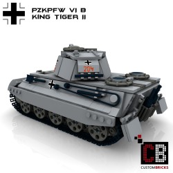Panzer PzKpfw VI Ausf. B Königstiger - Bouwinstructies