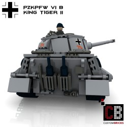 Panzer PzKpfw VI Ausf. B Königstiger - Building instructions