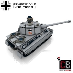 Panzer PzKpfw VI Ausf. B Königstiger - Bouwinstructies