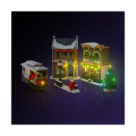 LMB 2.0 – Beleuchtungsset passend für LEGO® 10308 Holiday Main Street