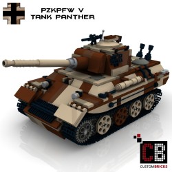 Panzer  PzKpfw V Panther - Camo - Bauanleitung