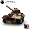 Panzer  PzKpfw V Panther  - Camo - Bouwinstructies