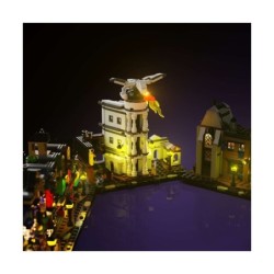 LMB 2.0 - Verlichtingsset geschikt voor LEGO® 76444 Harry Potter Wegisweg Tovenaarswinkels