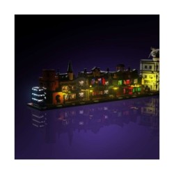 LMB 2.0 - Verlichtingsset geschikt voor LEGO® 76444 Harry Potter Wegisweg Tovenaarswinkels
