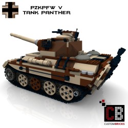 Panzer PzKpfw V Panther - Camo - Building instructions