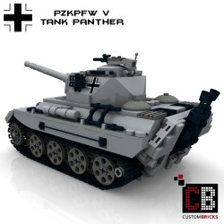 Panzer  PzKpfw V Panther - Bouwinstructies