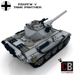 Panzer  PzKpfw V Panther - Bouwinstructies