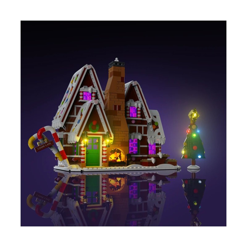 LMB 2.0 - Lighting set suitable for LEGO® 10267 Gingerbread House Winter Village