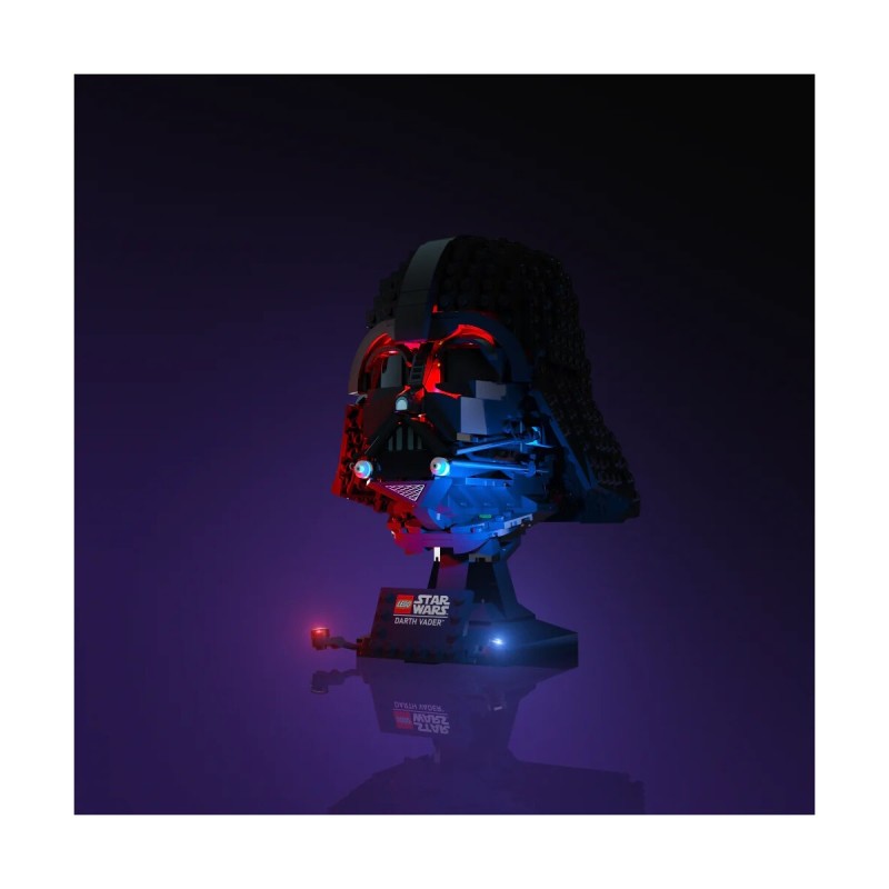 LMB 2.0 - Lighting set suitable for LEGO® Star Wars Darth Vader Helmet 75304