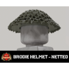 Netted Brodie Helmet