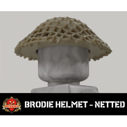 Netted Brodie Helmet