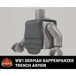 WWI German Sappenpanzer Trench Armor