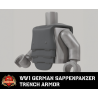 WWI German Sappenpanzer Trench Armor