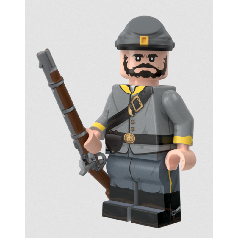 Civil War Dismounted Confederate Cavalry