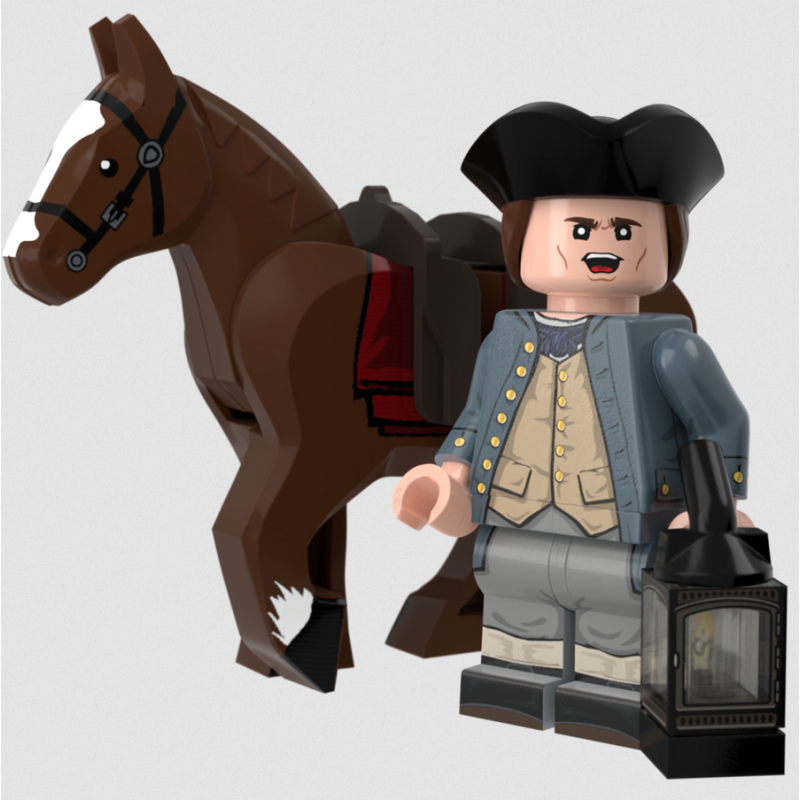 Paul Revere with Brown Beauty