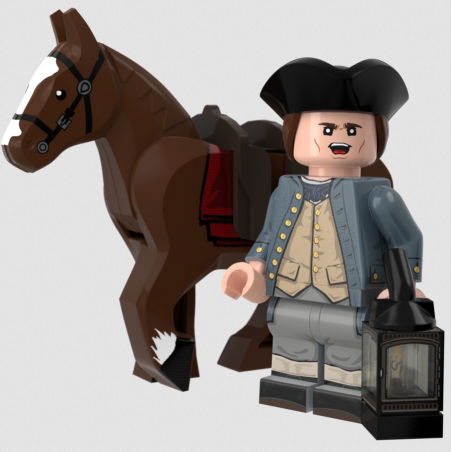 Paul Revere with Brown Beauty