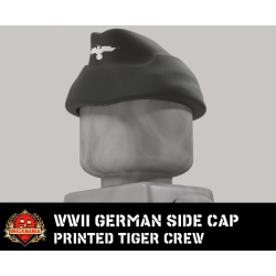 WWII German Side Cap (Tiger Crew)