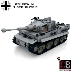 Panzer PzKpfw VI Ausf. E Tiger - Building instructions