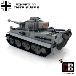 Panzer PzKpfw VI Ausf. E Tiger - Bouwinstructies