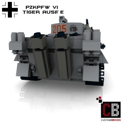 Panzer PzKpfw VI Ausf. E Tiger - Building instructions