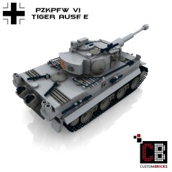 Panzer PzKpfw VI Ausf. E Tiger - Bouwinstructies