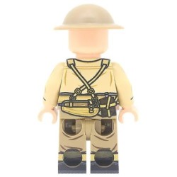 Minifigur eines britischen Schütze der Armee (Italien) aus dem 2. Weltkrieg