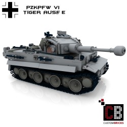 Panzer PzKpfw VI Ausf. E Tiger - Building instructions