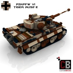 Panzer CAMO PzKpfw VI Ausf. E Tiger - Bauanleitung