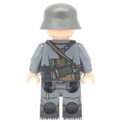 Minifigur eines Soldaten des Jäger-Regiments aus dem 2. Weltkrieg
