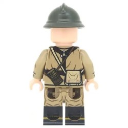 Minifigur eines polnischen Kavalleristen aus dem 2. Weltkrieg
