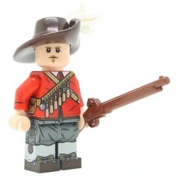 English Civil War Musketeer (Red)